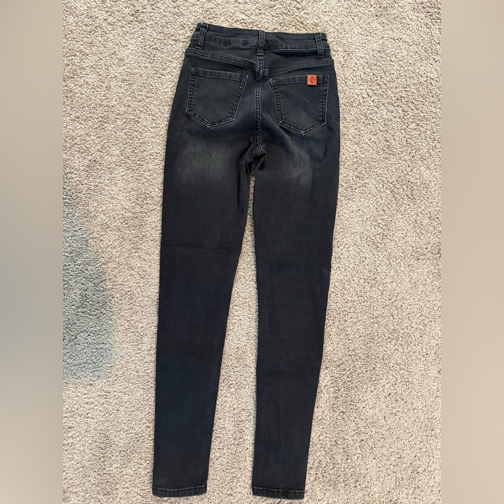 Born Primitive Women's High Rise Black strech Jeans - Picture 2 of 3